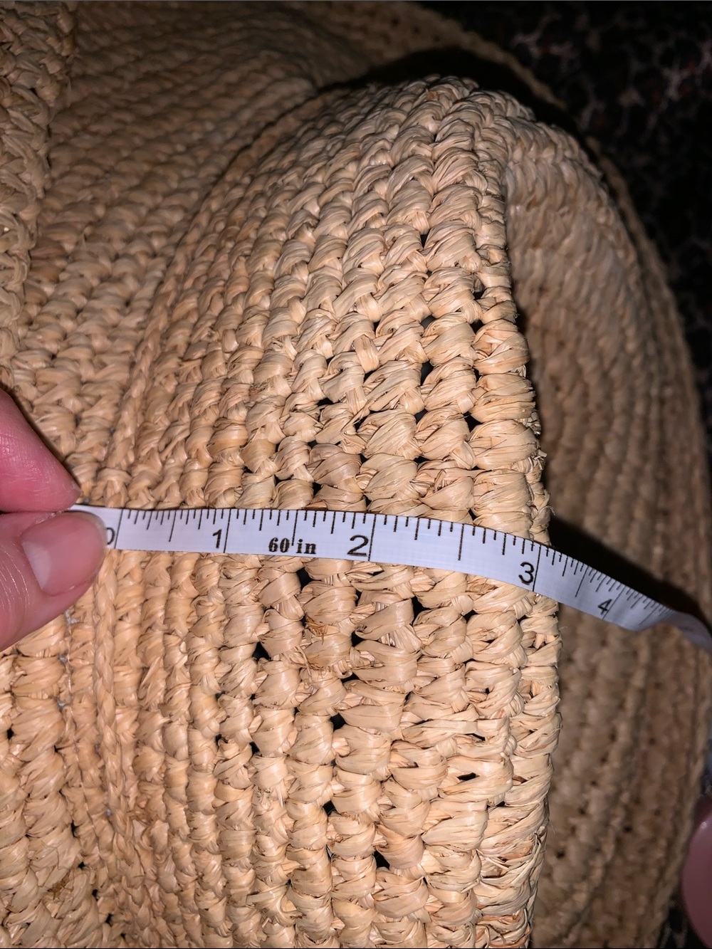 Scala Raffia Straw Hat with Raffia String Bow - Picture 11 of 11
